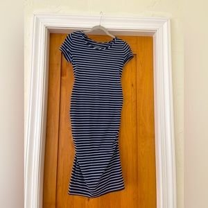 Isabel Rouched Maternity Dress